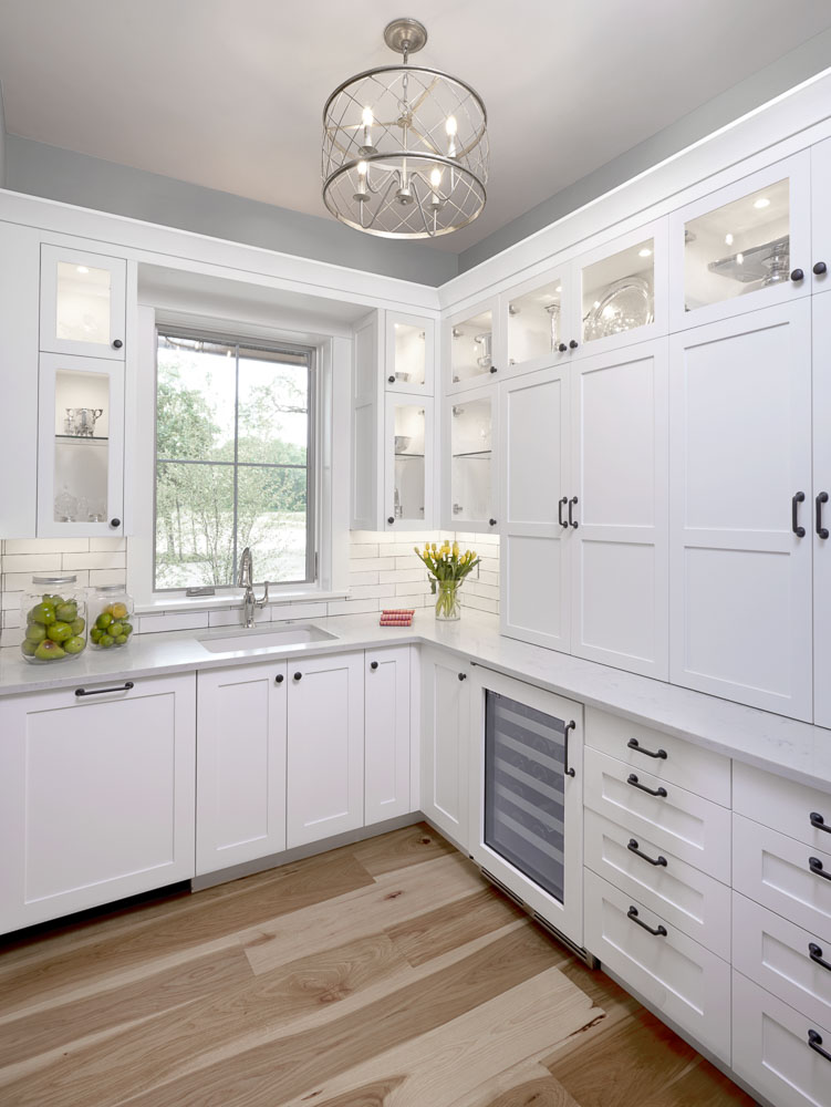 Photo of custom home pantry