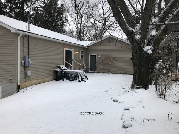 Photo of Meadowlark Home before an exterior remodel