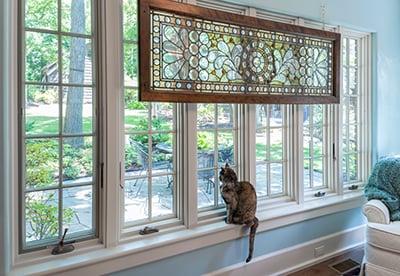 stained glass panel