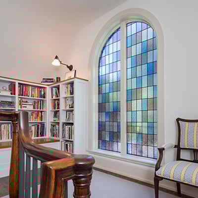 decorative glass window