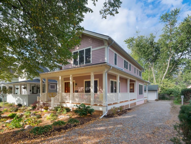 new home exterior