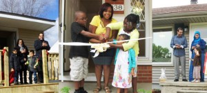 New home, home ownership, Habitat for Humanity