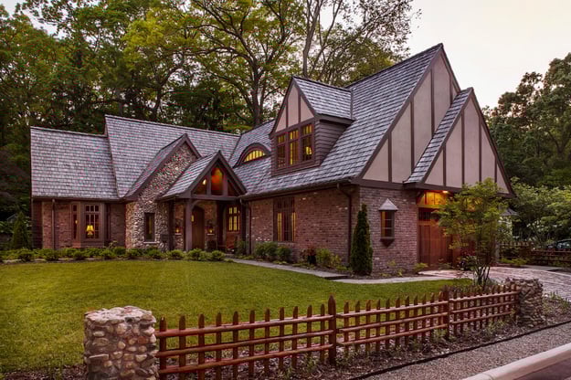 home exterior working with a designer