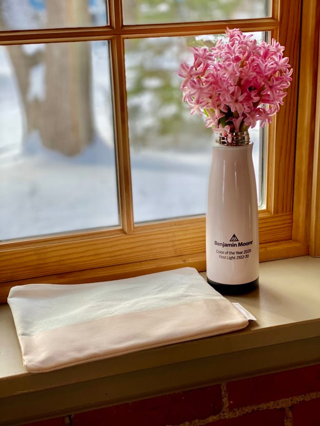 flowers and window
