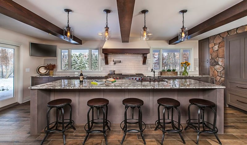 Custom Vent Hood in Meadowlark Kitchen Remodel