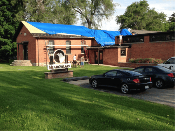 Meadowlark Builders Office Roof Getting Ready for Solar Shingles