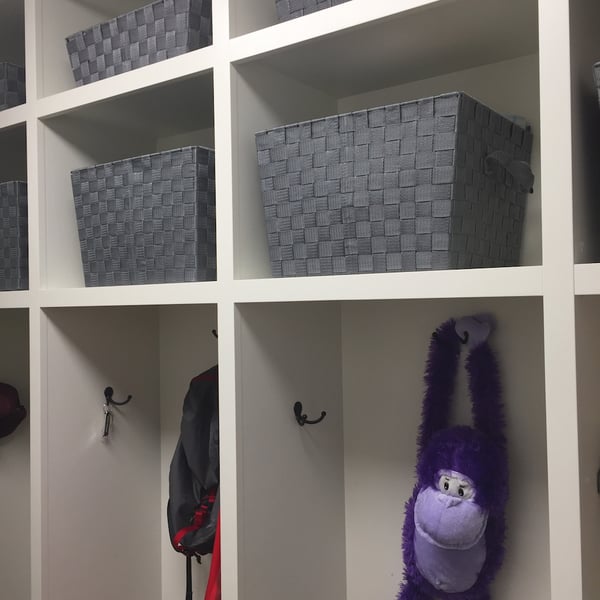 mudroom cubby