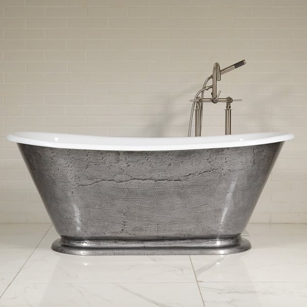 freestanding cast iron tub