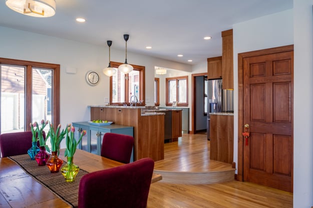 total remodeled open kitchen