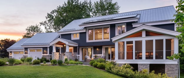 Photo of Meadowlark Custom Home that uses Passive House Techniques