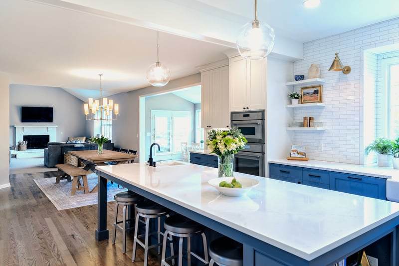 Extending Your Kitchen Island to a Dining Area