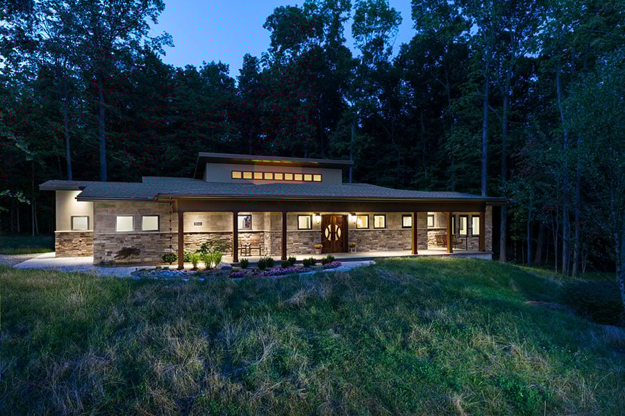 Sustainable Green Custom Home