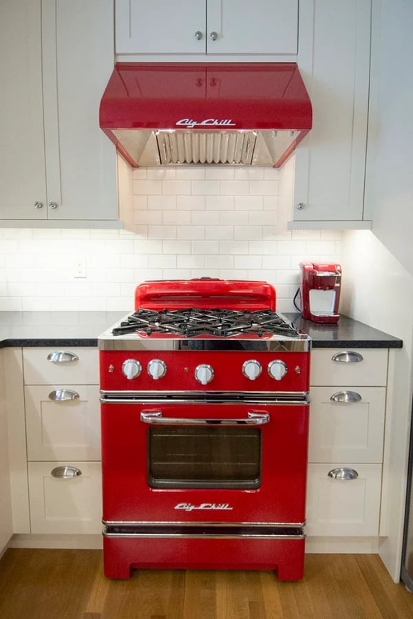 red oven