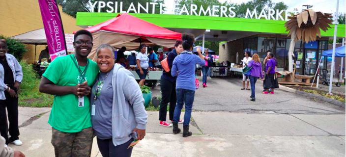 Growing Hope With A Blue Barn Door-Ypsilanti Farmer's Market Part 2